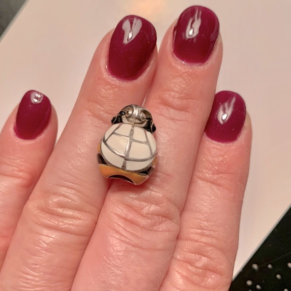 Large Bumblebee Charm Brighton Enamel Bead Bee Spacer - Picture 14 of 15